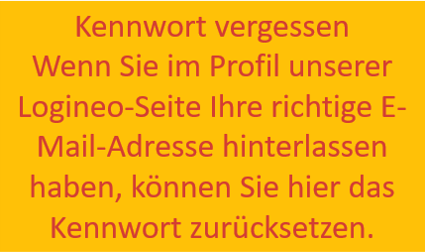 Bild Kennwort zurücksetzen